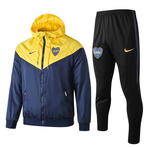 Rompevientos Boca Juniors Conjunto Completo 2019-20 Azul